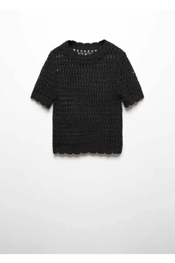 Ajur Detaylı Triko Kazak - 3