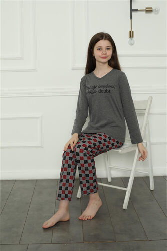 Akbeniz Aile Penye Pijama Takım (anne - kız ) 50112 Ayrı Ayrı Satılır . Fiyatları Farklıdır - 7