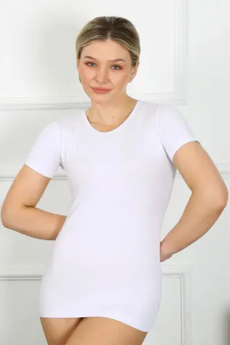 Akbeniz Ayol Qisqa Qo'l Body 232 