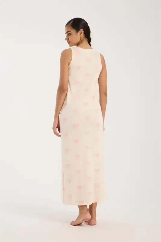 Akbeniz Ayollar Kalin Bog'li Yirtikli Uzun Upalik Tunika - 5