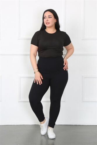 Akbeniz ayollar katta kalinligi Micro Leggings 5913 - MODAZONE (1)