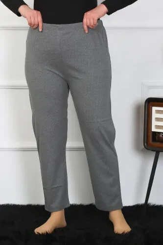 Akbeniz Ayollar Katta O'lcham Yagona Pastki Pijama 27504 - 3