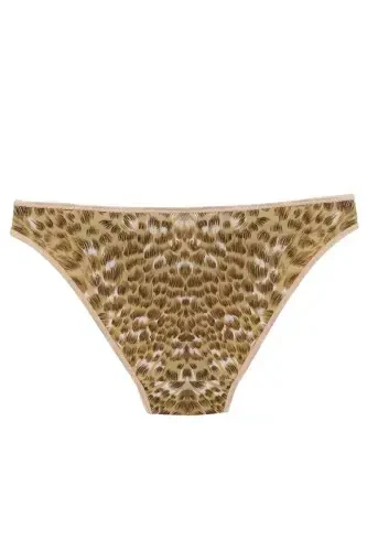 Akbeniz Ayollar Leopard naqshli 2 tasi Slip - 3
