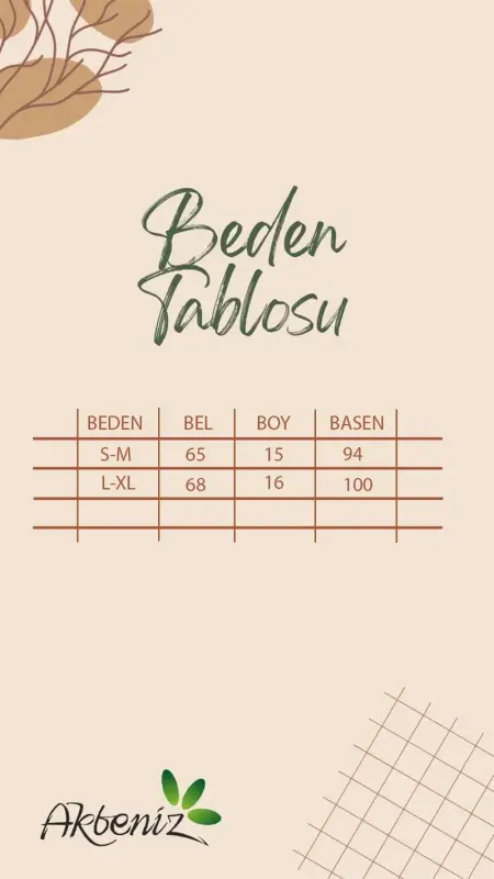 Akbeniz Ayollar Paxta 2 dona Bokser Oq 40265 - 3