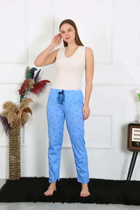 Akbeniz Ayollar Paxta Bitta Pastki Pijama 27515 - AKBENIZ