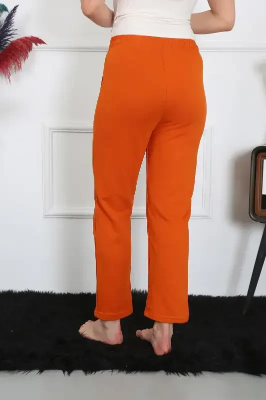 Akbeniz Ayollar Paxta Cho'ntakli 3 Ip Etek Shim Kirmizi 27510 - 4