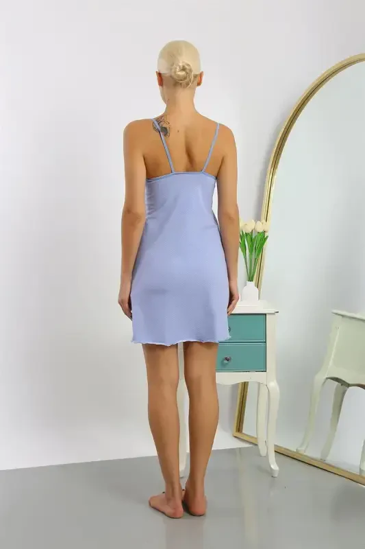 Akbeniz Ayollar Paxta Ip Yengsiz Tunika 36713 - 5