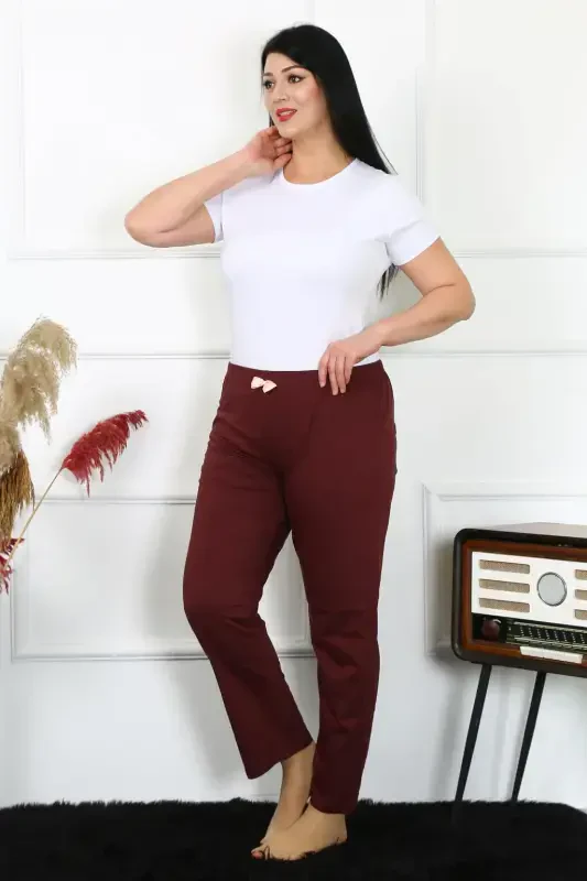 Akbeniz Ayollar Paxta Katta Razmer Ostki Pijama 27498 - 1