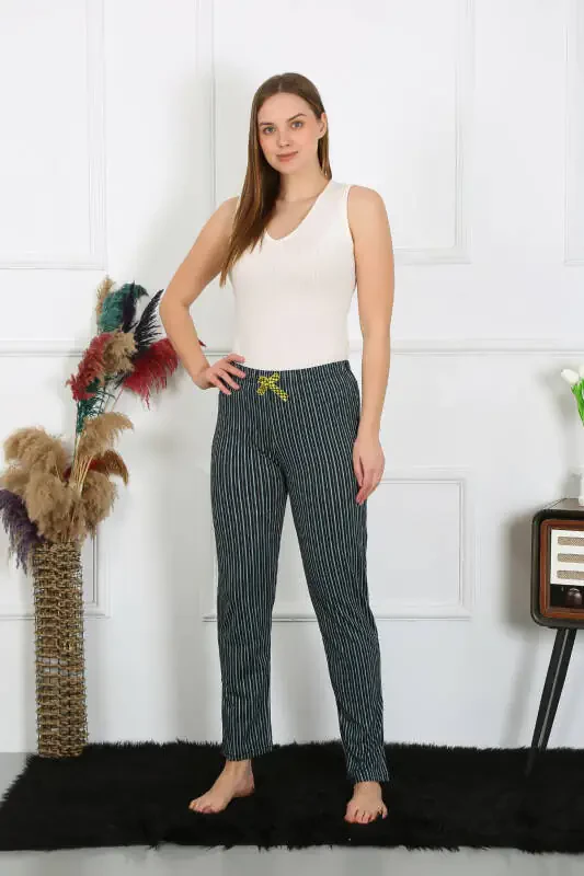 Akbeniz Ayollar Paxtali Yagona Pastki Pijama 27522 - 2