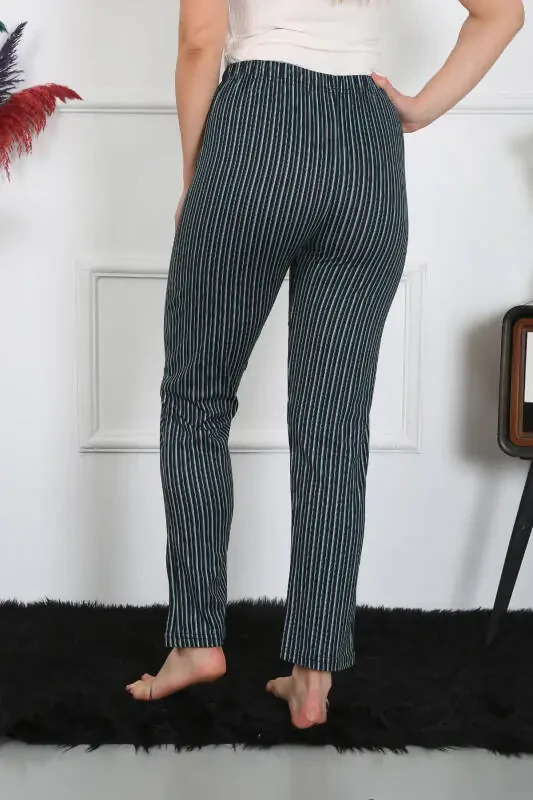 Akbeniz Ayollar Paxtali Yagona Pastki Pijama 27522 - 4