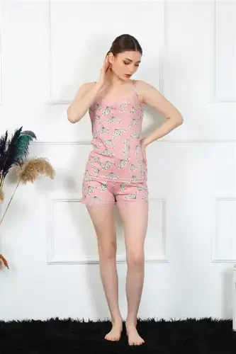 Akbeniz Ayollar Yengsiz Shortikli To'plami 3598 - 1