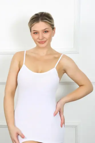 Akbeniz Bayan İp Askılı Atlet 230 - 1