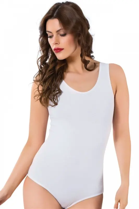 Akbeniz Bayan Kalın Askılı Body 238 - 1