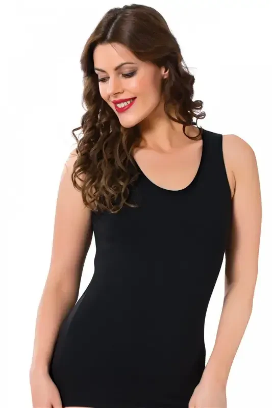 Akbeniz Bayan Kalın Askılı Body 246 - 1