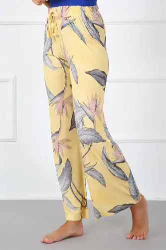 Akbeniz Bayan Penye Bol Paça Pantolon 210019 - 2