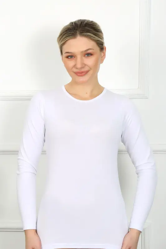 Akbeniz Bayan Uzun Kol Body 250 - 2