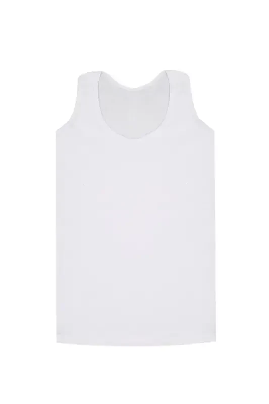 Akbeniz Boys' 3-Pack Ribbed Tank Top - 2
