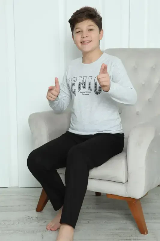 Akbeniz Boys' Cotton Pajamas Set 20417 - 6