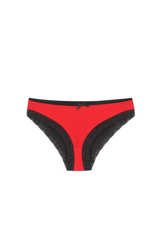 Akbeniz Cotton 3 Pack Panties Red 40258 - 2