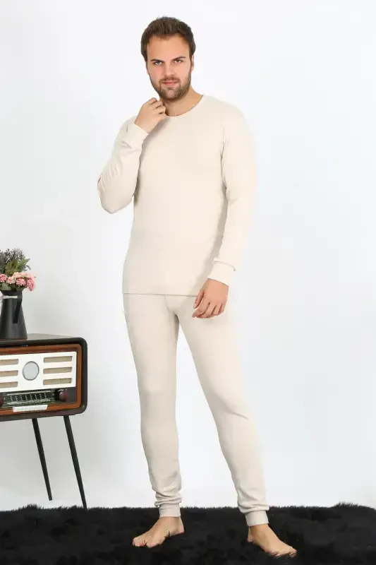 Akbeniz Erkak Paxta Krem Ichki Kiyim 19103 - 2