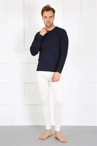 Akbeniz Erkak Paxta Oq Yagona Ichki Kiyim 19102 - 1