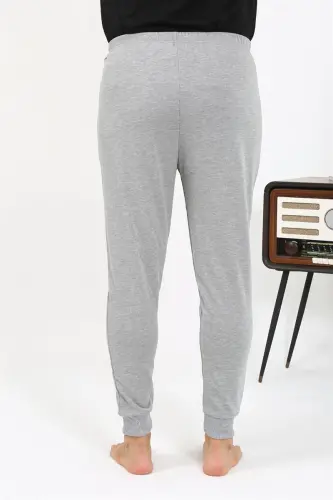 Akbeniz Erkak Paxta Yagona Pastki Pijama Kulrang 27551 - 6