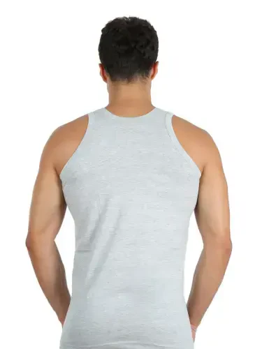 Akbeniz Erkak Penye Kulrang 6566 - 3