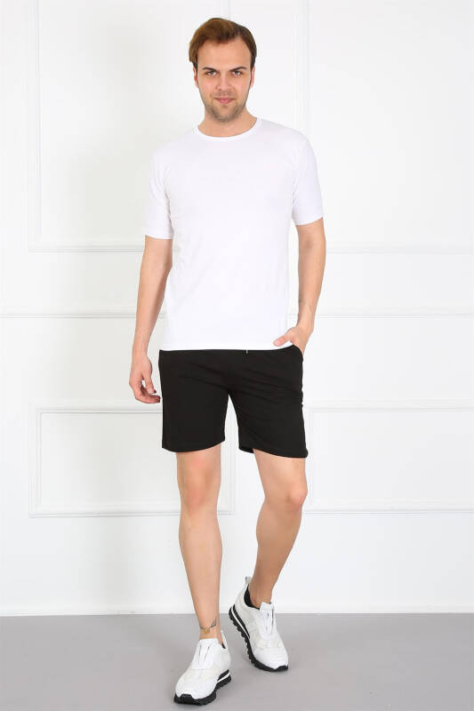Akbeniz Erkaklar cho'ntakli paxta Lacoste shortlari 6807 - 4