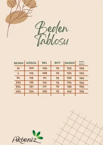 Akbeniz Erkek Bordo Düğmeli Yaka Kısa Kol Pijama Takımı - 8