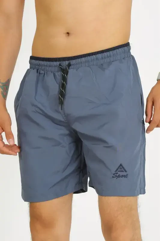 Акбениз Эркек Гри Дениз Шорту 27485 - 1