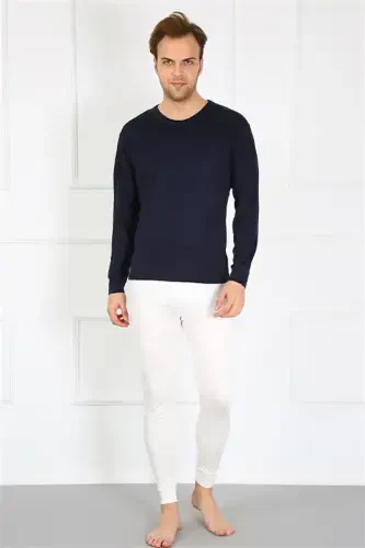 Akbeniz Erkek Pamuk Beyaz Tek Alt İçlik 19102 - AKBENIZ (1)