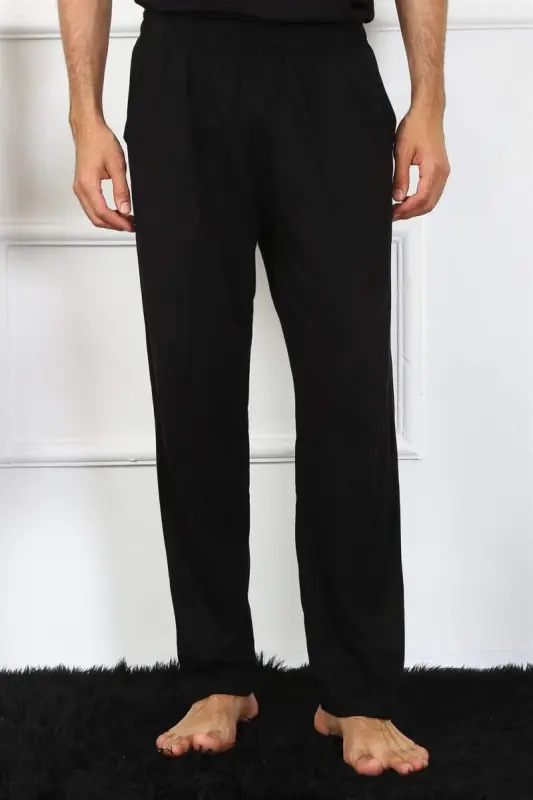 Akbeniz Erkek Pamuk Siyah Tek Alt Pijama 27495 - 2