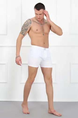 Akbeniz Erkek Penye Boxer 40040 - 1