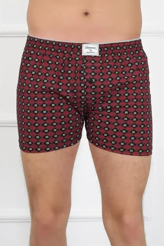 Akbeniz Erkek Penye Boxer 40083 - 2