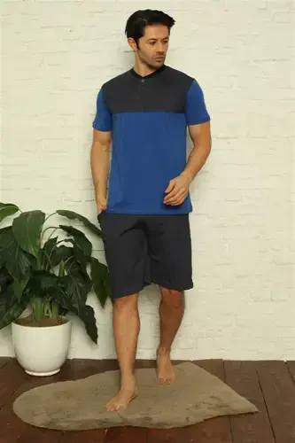 Akbeniz Erkek Sax 3'lü Pijama Takım 6823 - 3