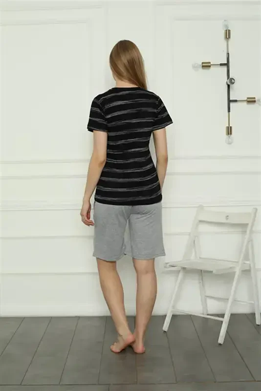 Akbeniz Family Cotton Short Pajamas Set (mother - daughter) 50115 Sold Separately. Prices are Different - 6