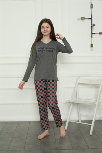Akbeniz Family Knitted Pajamas Set (mother - daughter) 50112 Sold Separately. Prices are Different - 6