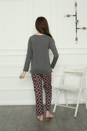 Akbeniz Family Knitted Pajamas Set (mother - daughter) 50112 Sold Separately. Prices are Different - 8