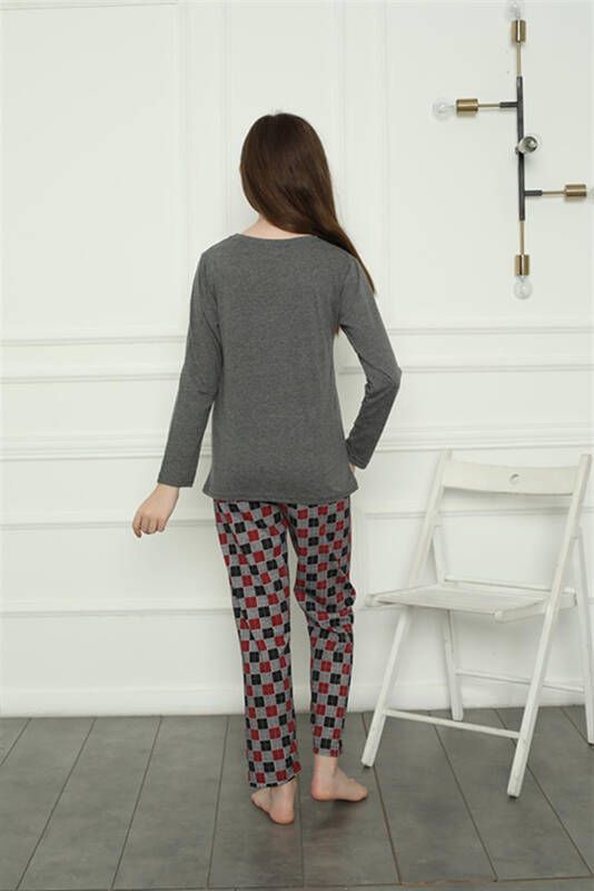 Akbeniz Family Knitted Pajamas Set (mother - daughter) 50112 Sold Separately. Prices are Different - 8