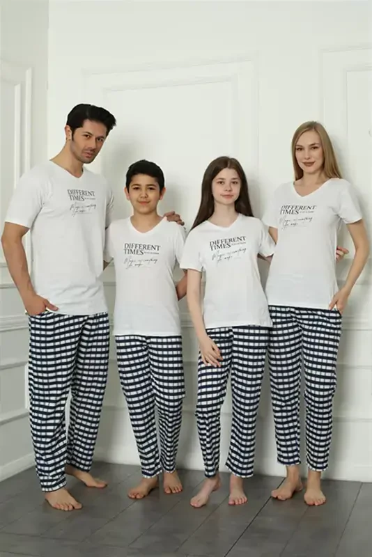 Akbeniz Family Knitted Pajamas Set (mother - daughter) 50113 Sold Separately. Prices are Different - AKBENIZ