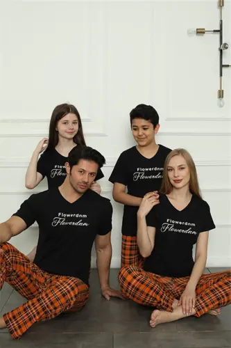 Akbeniz Family Knitted Pajamas Set (mother - daughter) 50118 Sold Separately. Prices are Different - 2