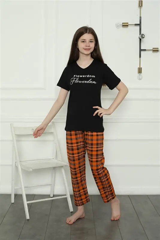 Akbeniz Family Knitted Pajamas Set (mother - daughter) 50118 Sold Separately. Prices are Different - 7