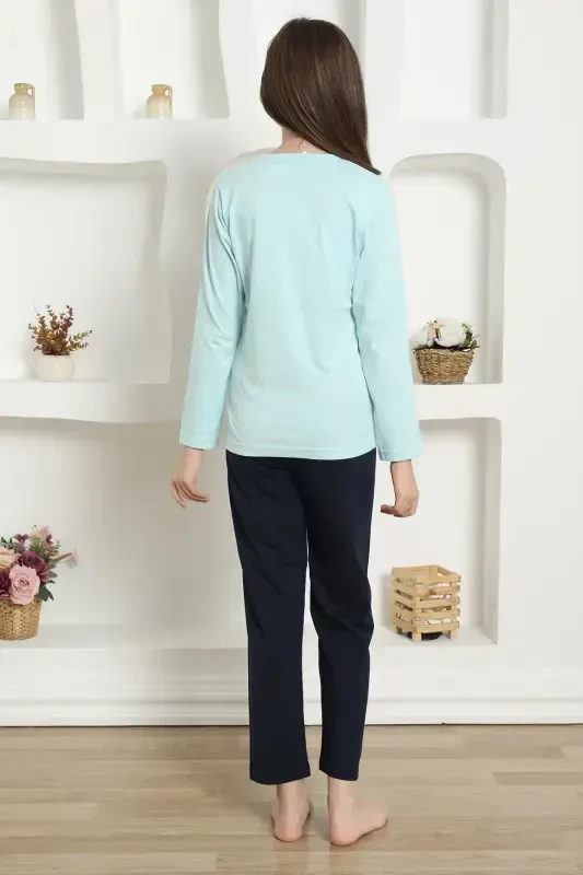 Akbeniz Girls Pajamas Set 20421 - 8