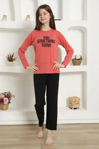 Akbeniz Girls Pajamas Set 20423 - 5