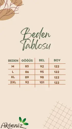 Akbeniz Ip Askılı Uzun Yırtmaçlı Penye Keçalik 90128 - 1