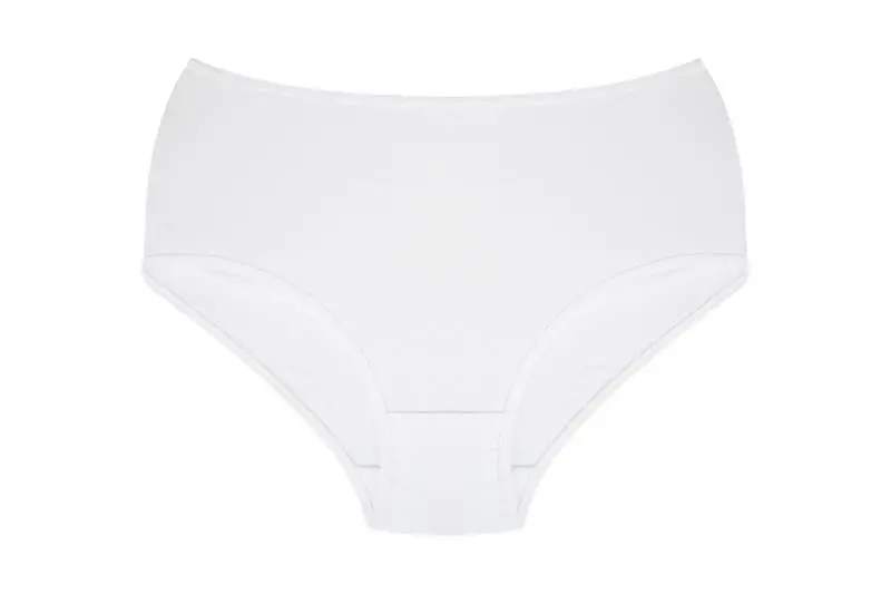 Akbeniz Kadın Büyük Beden Külot Beyaz 40264 - 2