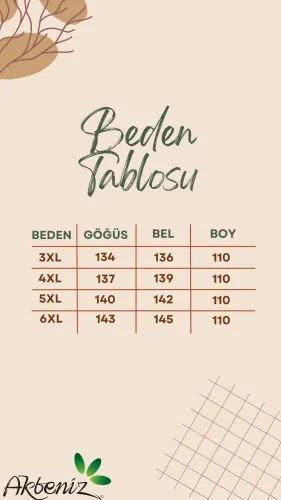 Akbeniz Kadın Büyük Beden Penye Kısa Kol Lacivert Gecelik 12503 - 8