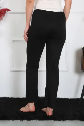 Akbeniz Kadın Pamuk Penye Tek Alt Pijama Siyah 27514 - 4