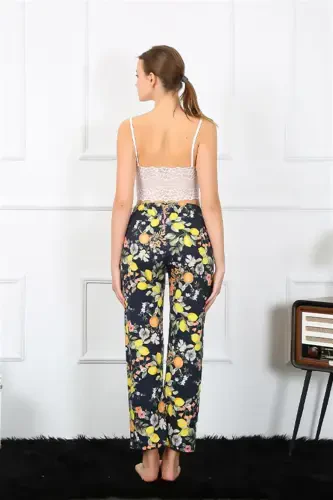 Akbeniz Kadın Pamuklu Alt Pijama 27463 - 4