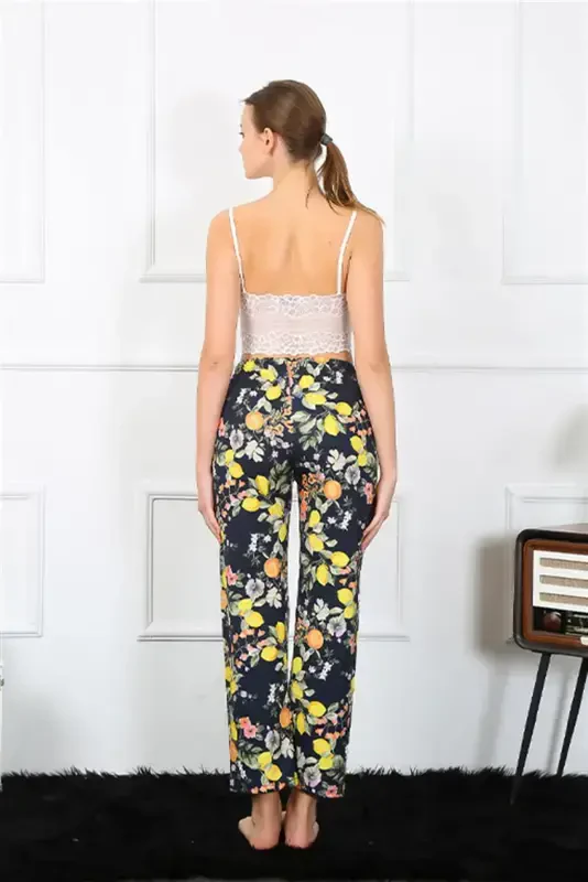 Akbeniz Kadın Pamuklu Alt Pijama 27463 - 4